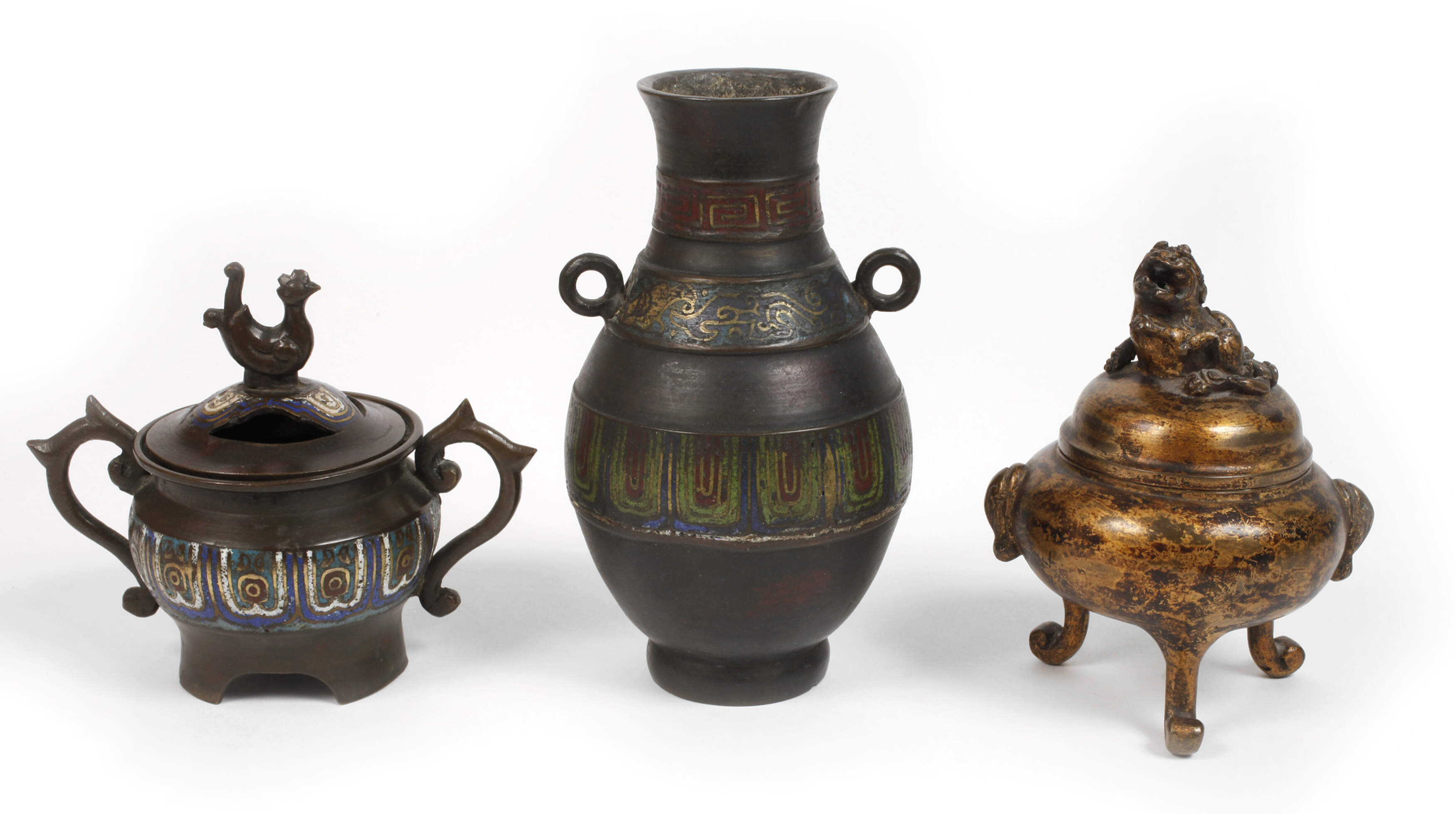 Konvolut Bronzegefäße