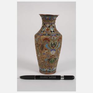 Feine Vase Cloisonné