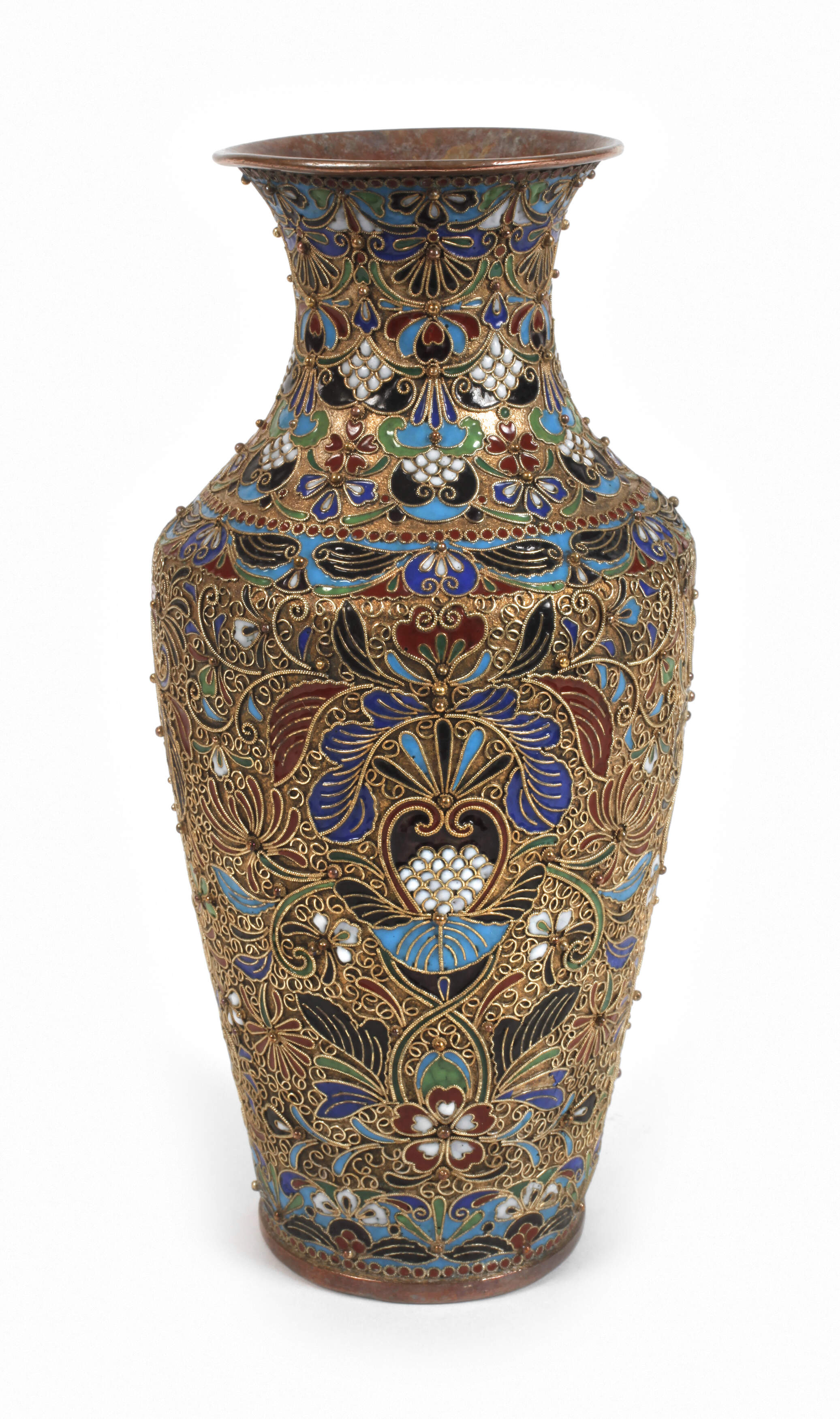 Feine Vase Cloisonné