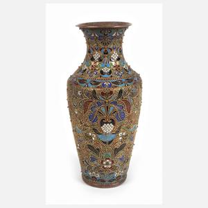 Feine Vase Cloisonné
