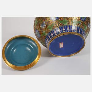 Paar Vasen Cloisonné