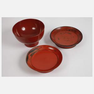 Konvolut Lackarbeiten