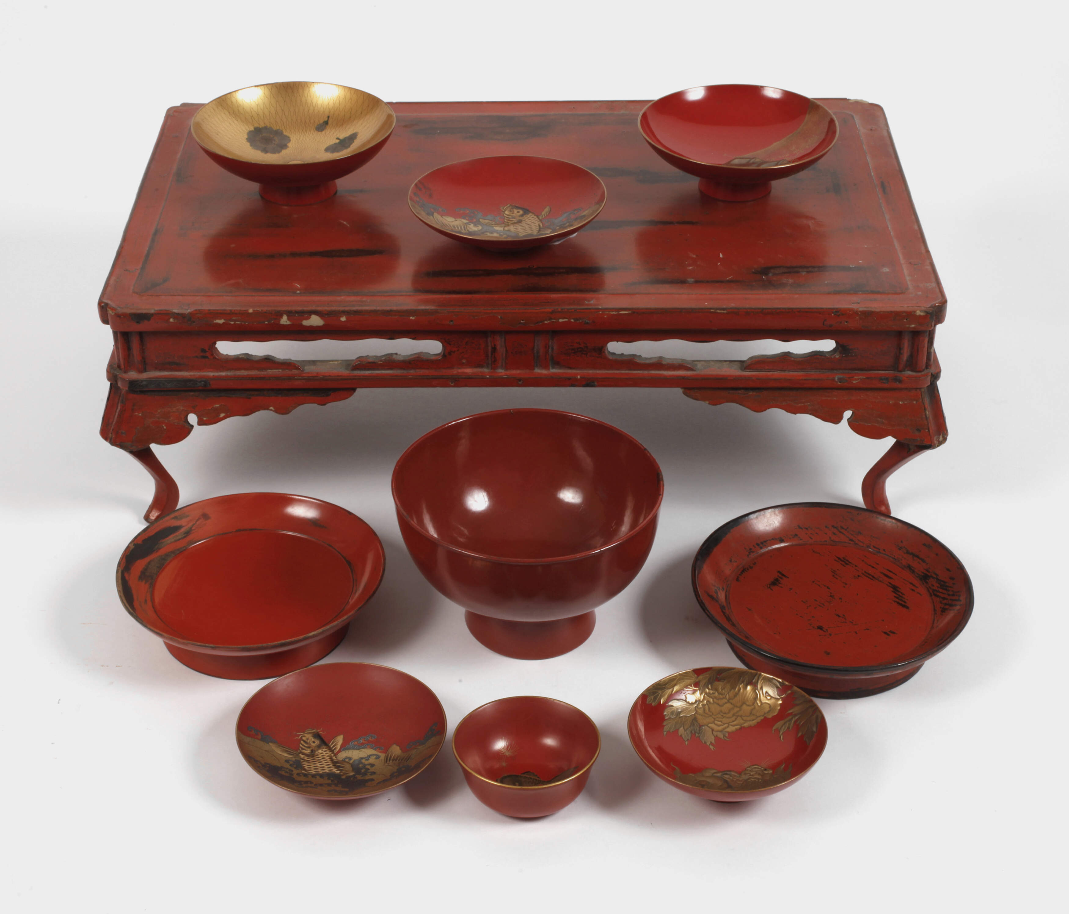 Konvolut Lackarbeiten