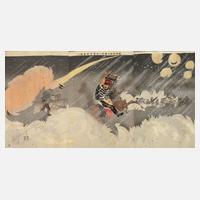 Farbholzschnitt Kobayashi Kiyochika111