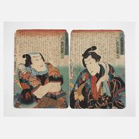 Farbholzschnitte Utagawa Kunisada (Toyokuni III.)111