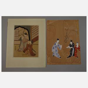 Konvolut Grafik und Zeichnungen