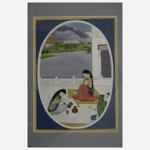 Konvolut Buchmalereien