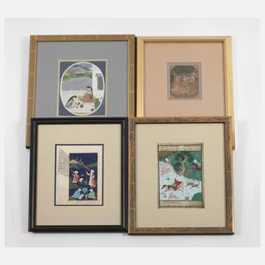 Konvolut Buchmalereien