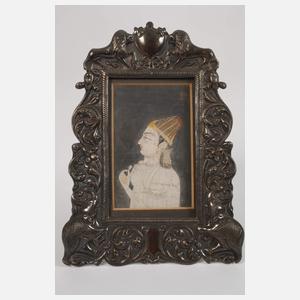 Drei Tischbilderrahmen Silber