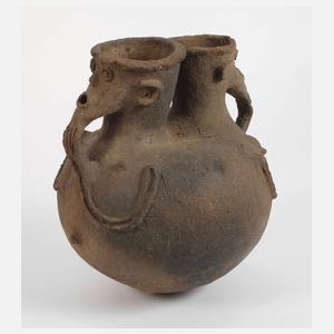 Figürliches Keramikgefäß