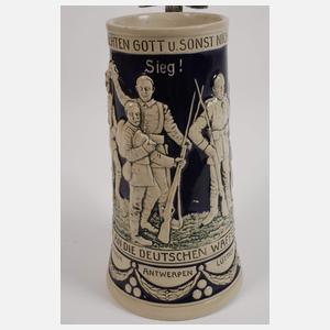 Patriotischer Bierkrug 1. Weltkrieg