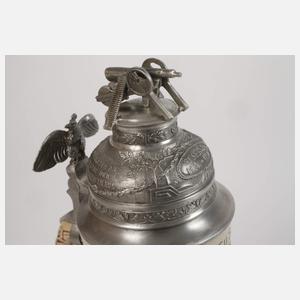 Patriotischer Bierkrug 1. Weltkrieg