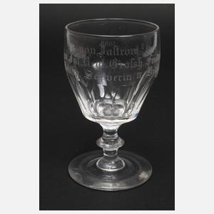 Offiziersglas Major von Baltrow