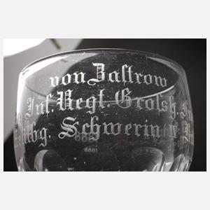 Offiziersglas Major von Baltrow