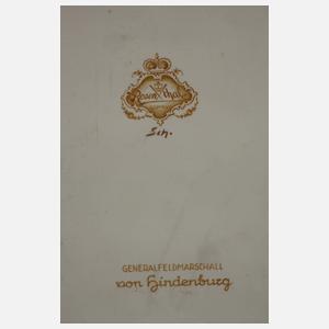 Rosenthal Bildplatte Portrait Hindenburg
