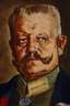 Rosenthal Bildplatte Portrait Hindenburg