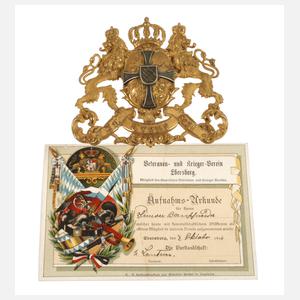 Pickelhaubenemblem Bayern