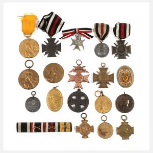 Konvolut Orden Kaiserreich und 1. Weltkrieg