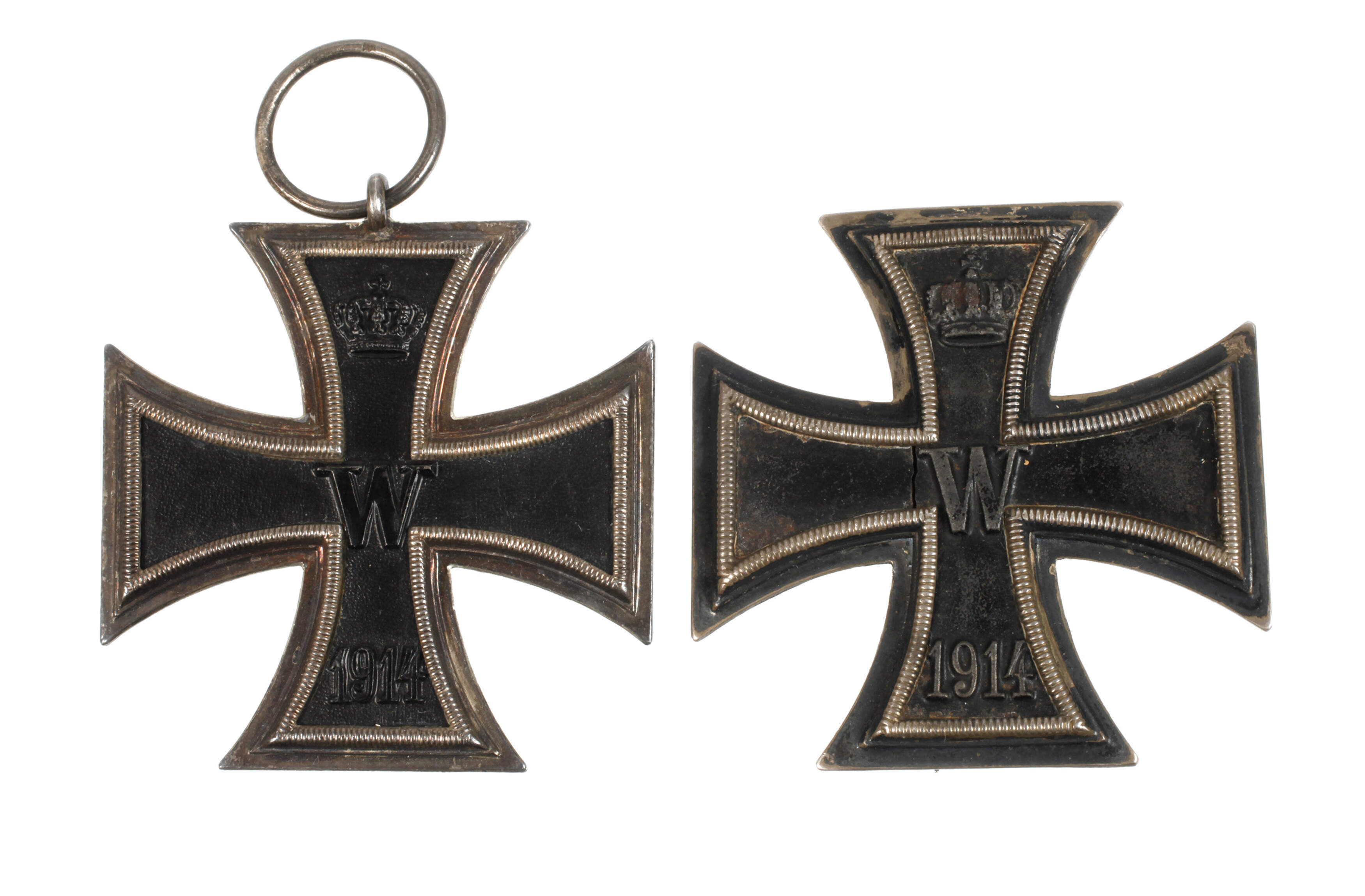 Zwei Eiserne Kreuze 1. Weltkrieg