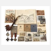 Konvolut Orden und Papiere 1. Weltkrieg111