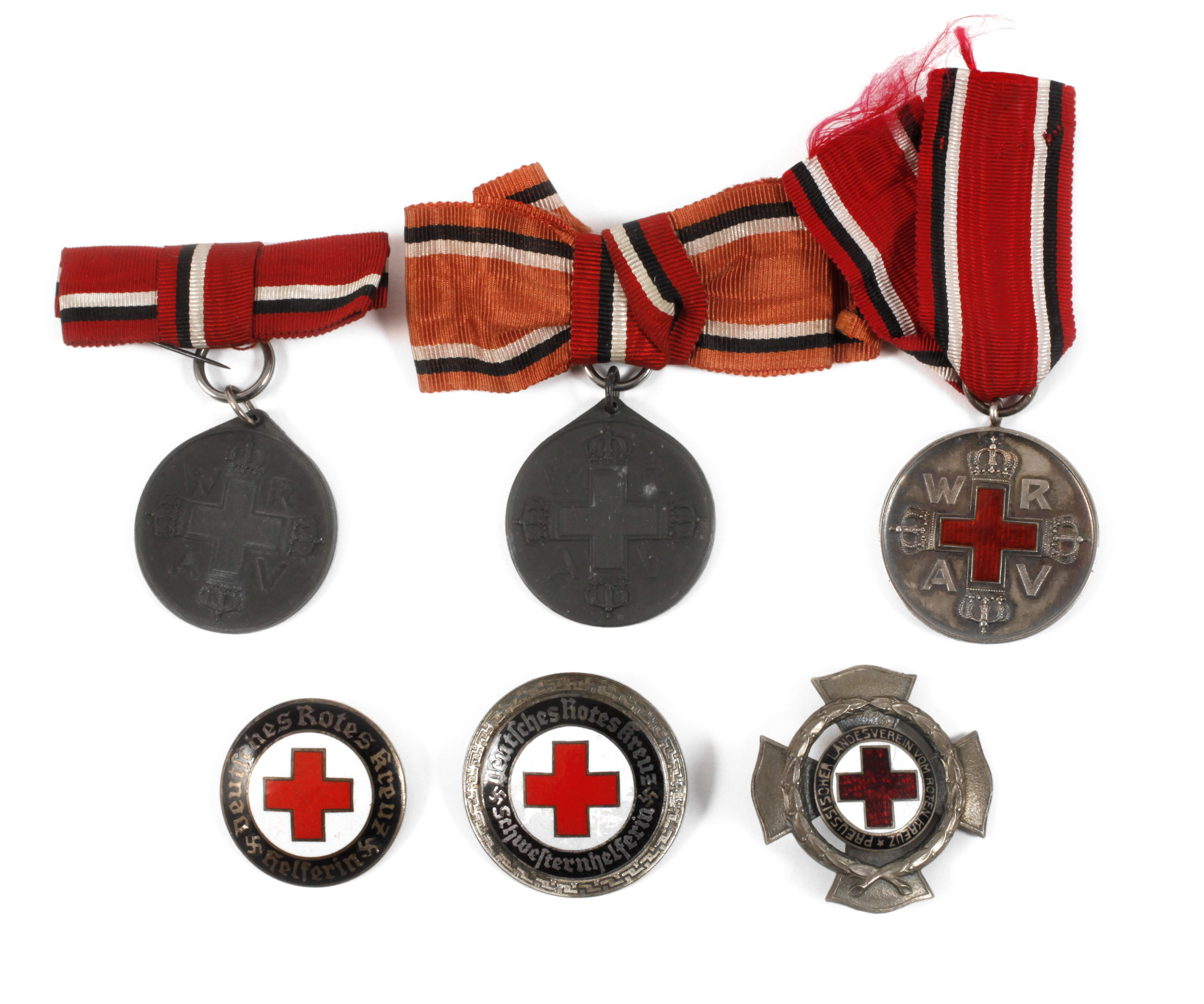 Konvolut Orden und Abzeichen Rotes Kreuz