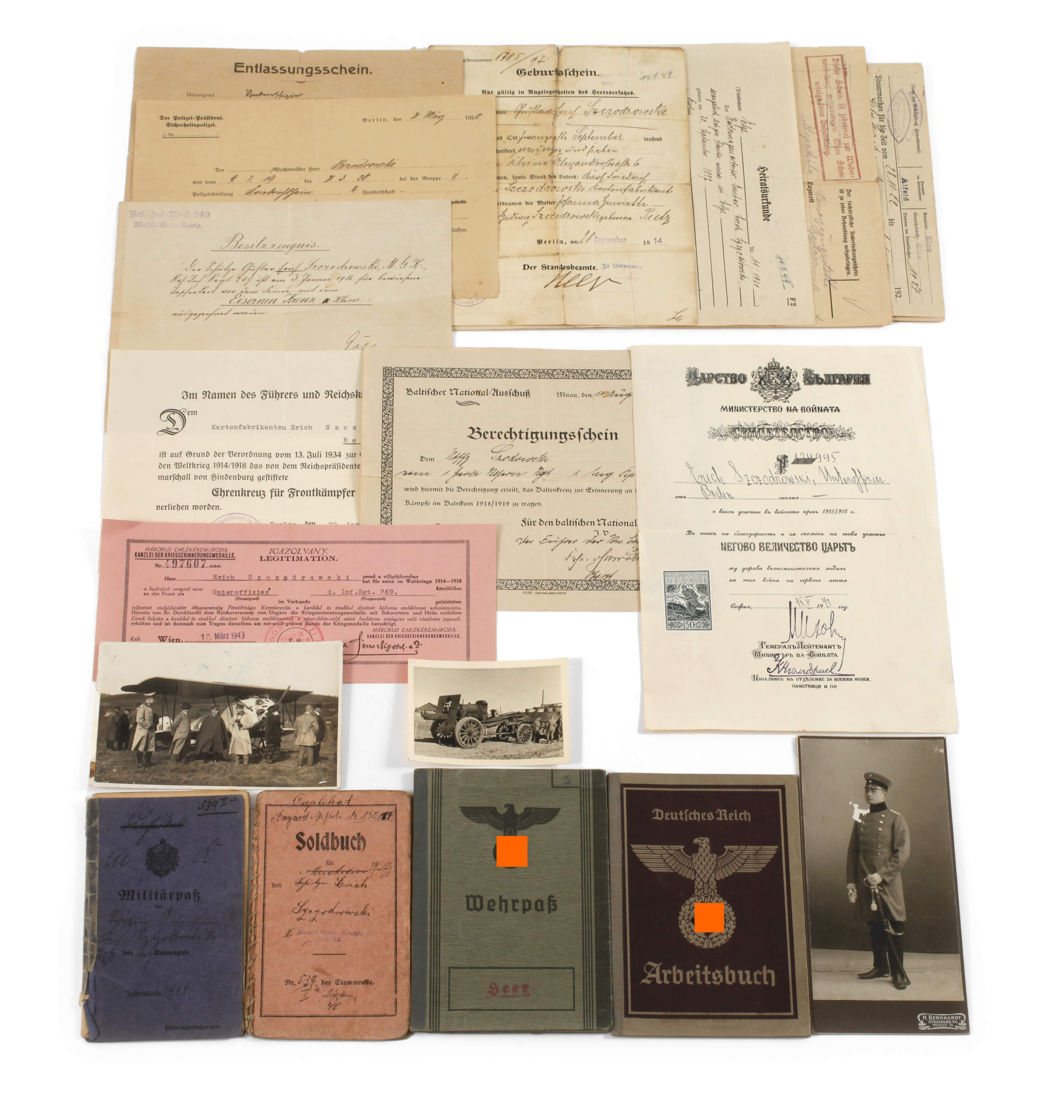 Nachlass 1. Weltkrieg