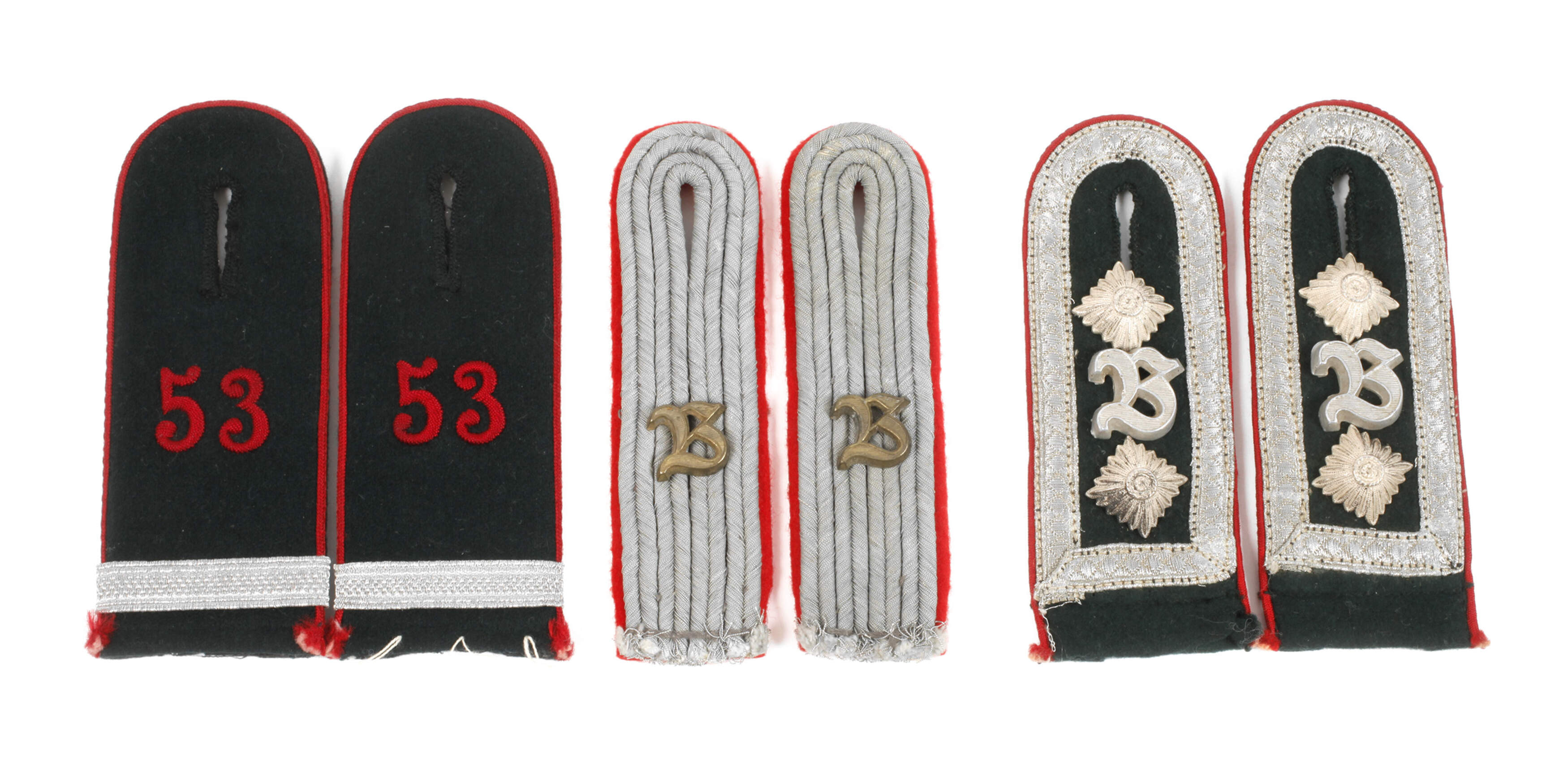Konvolut Schulterklappen 2. Weltkrieg