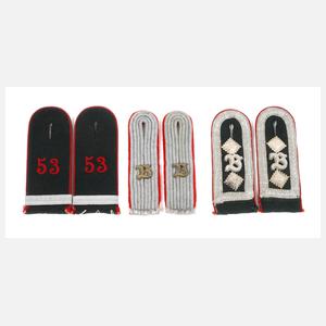 Konvolut Schulterklappen 2. Weltkrieg