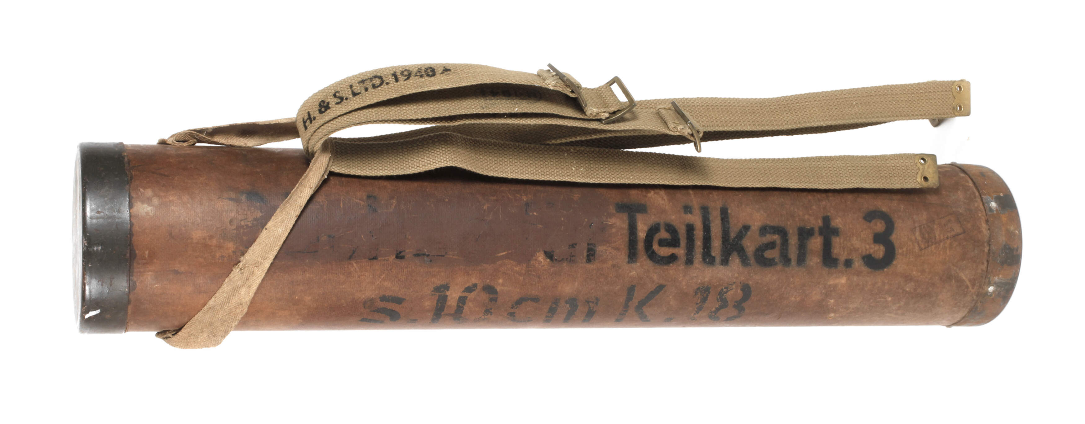 Behälter für 105 mm-Kartusche der Wehrmacht