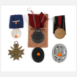 Konvolut Orden 2. Weltkrieg