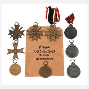 Konvolut Orden 2. Weltkrieg