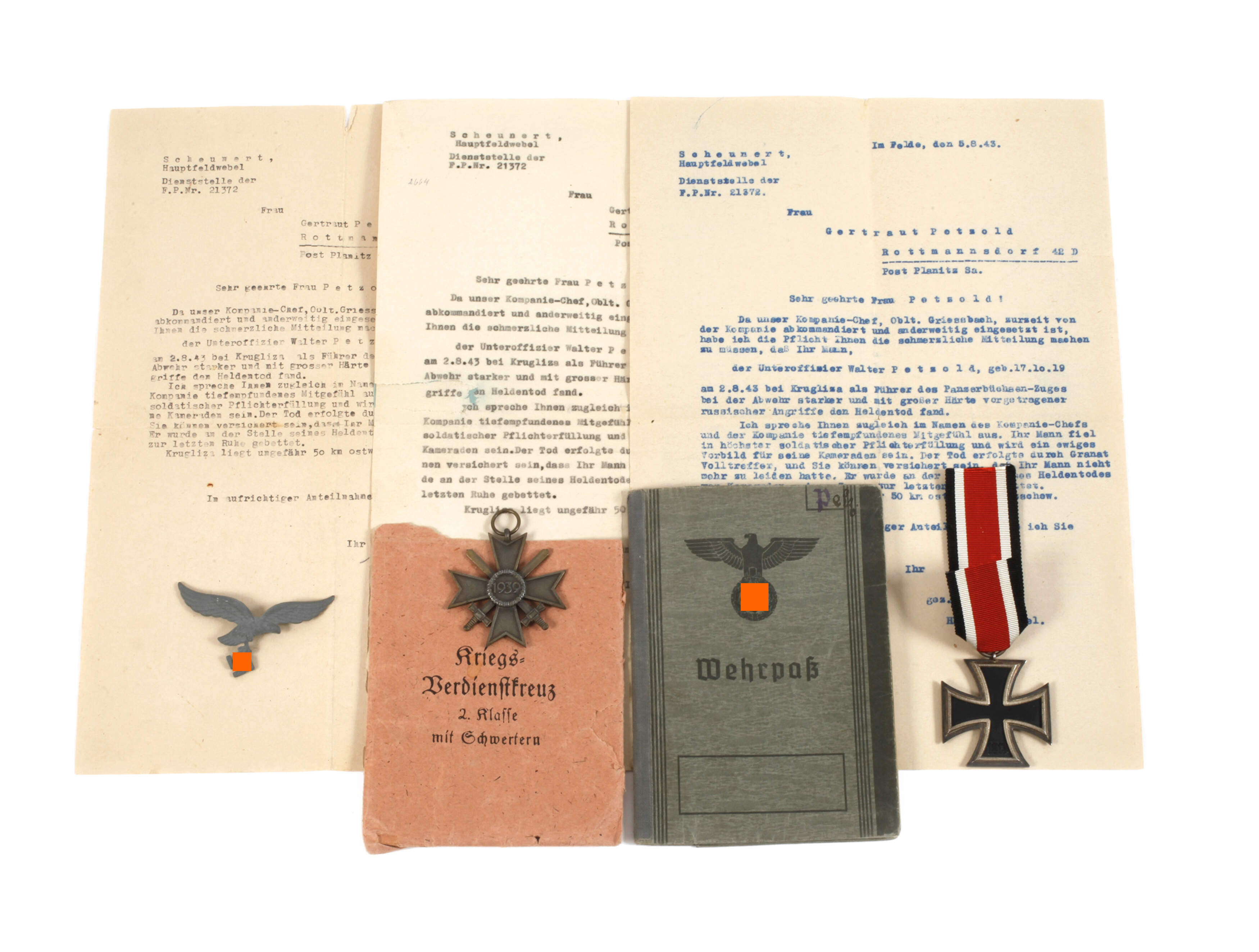 Nachlass 2. Weltkrieg