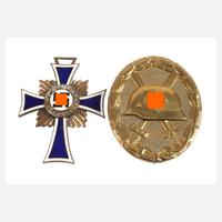 Verwundetenabzeichen in Gold 2. Weltkrieg111