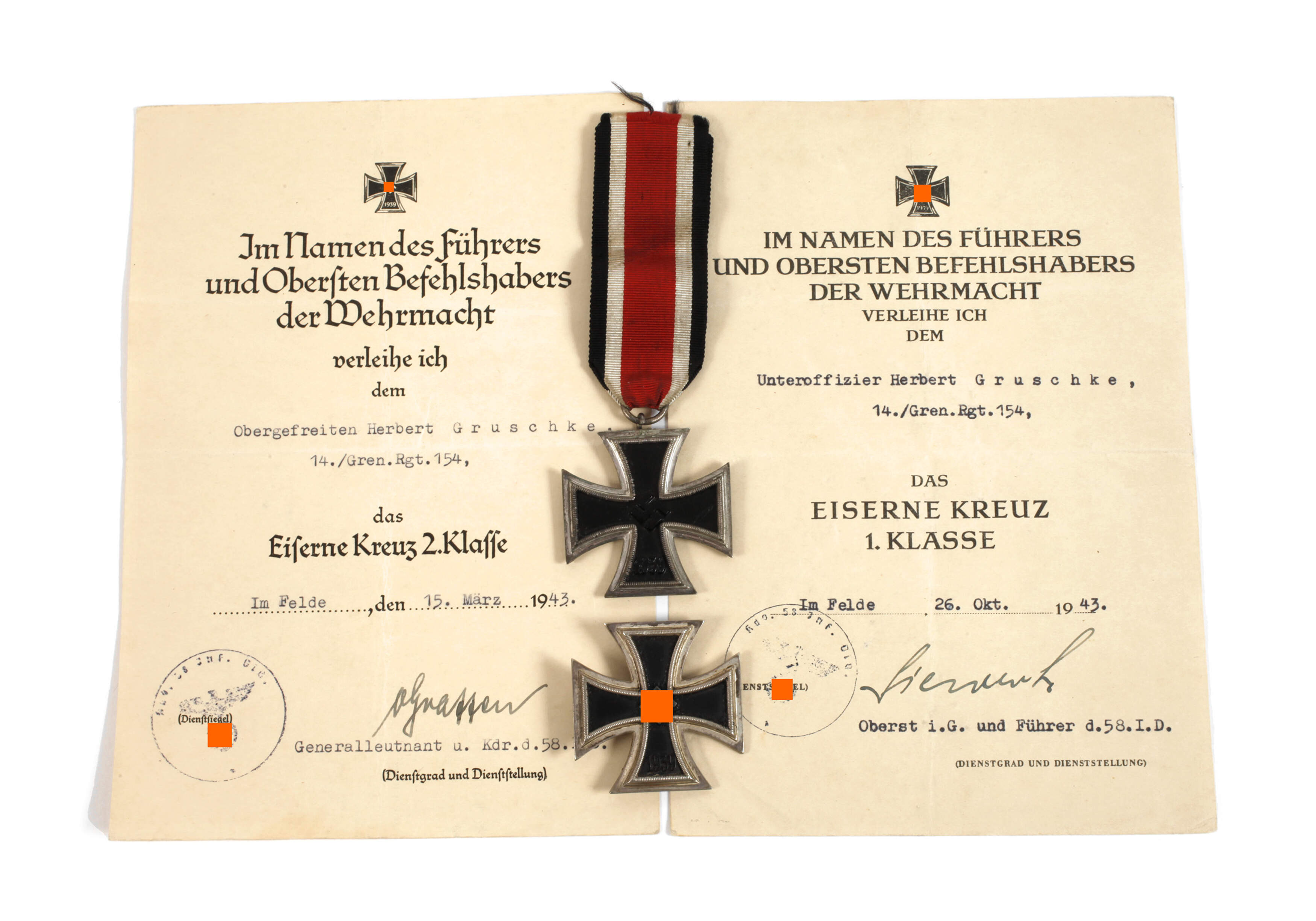 Nachlass 2. Weltkrieg