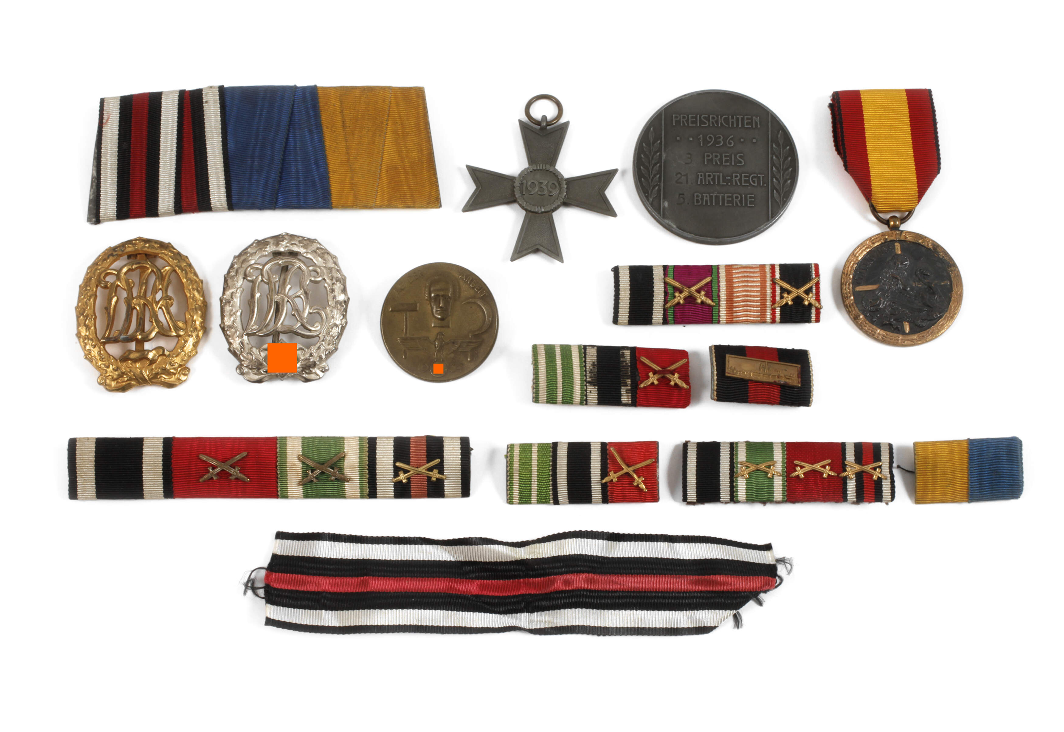 Konvolut Orden, Medaillen und Feldspangen