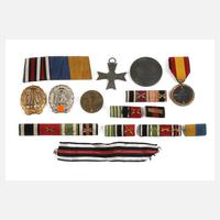 Konvolut Orden, Medaillen und Feldspangen111