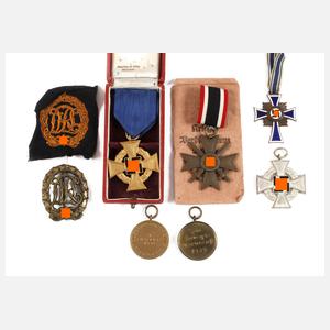 Konvolut Orden 2. Weltkrieg