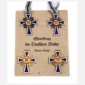 Konvolut Mutterkreuze
