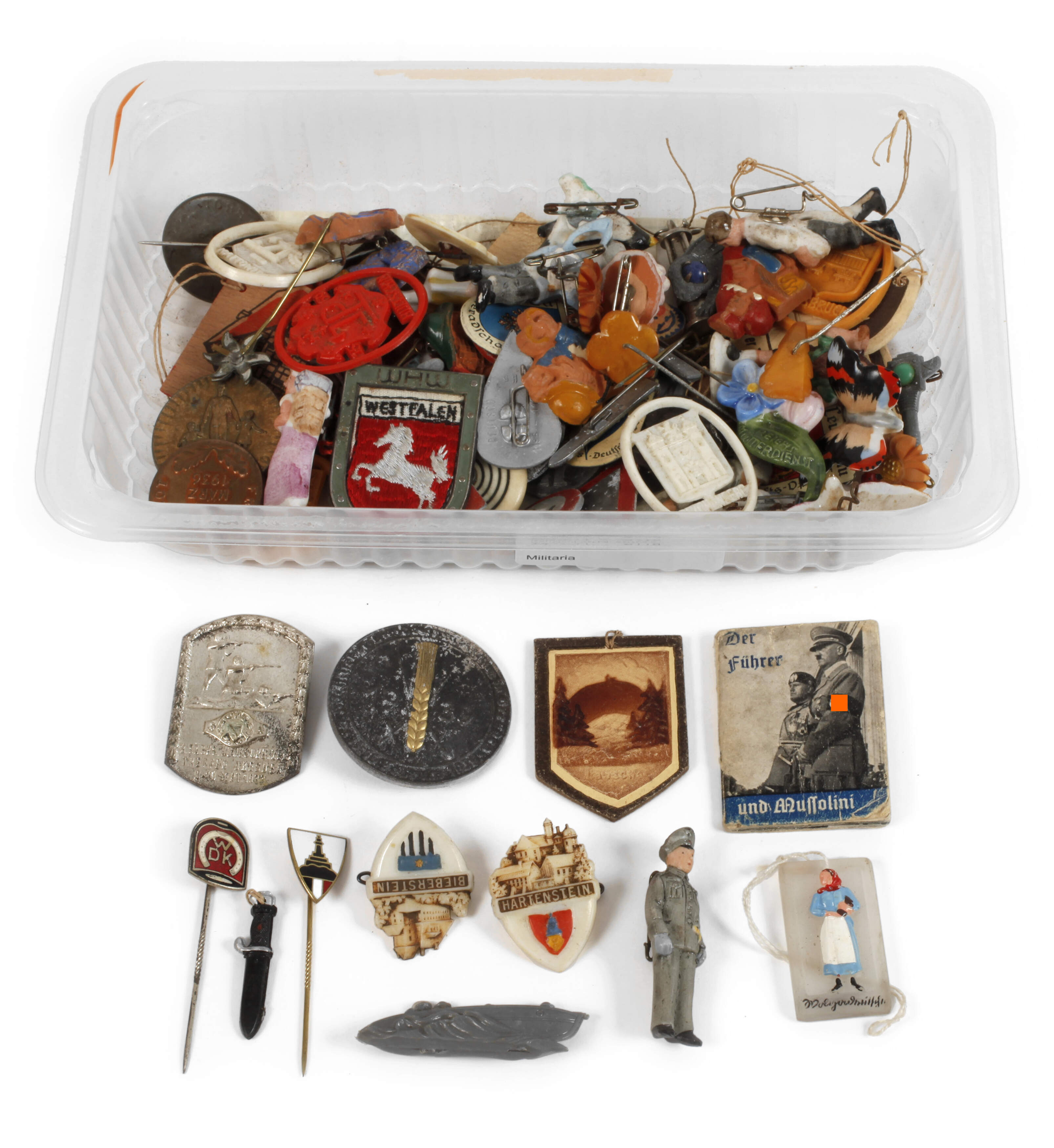 Konvolut Klein- und Winterhilfswerk-Abzeichen