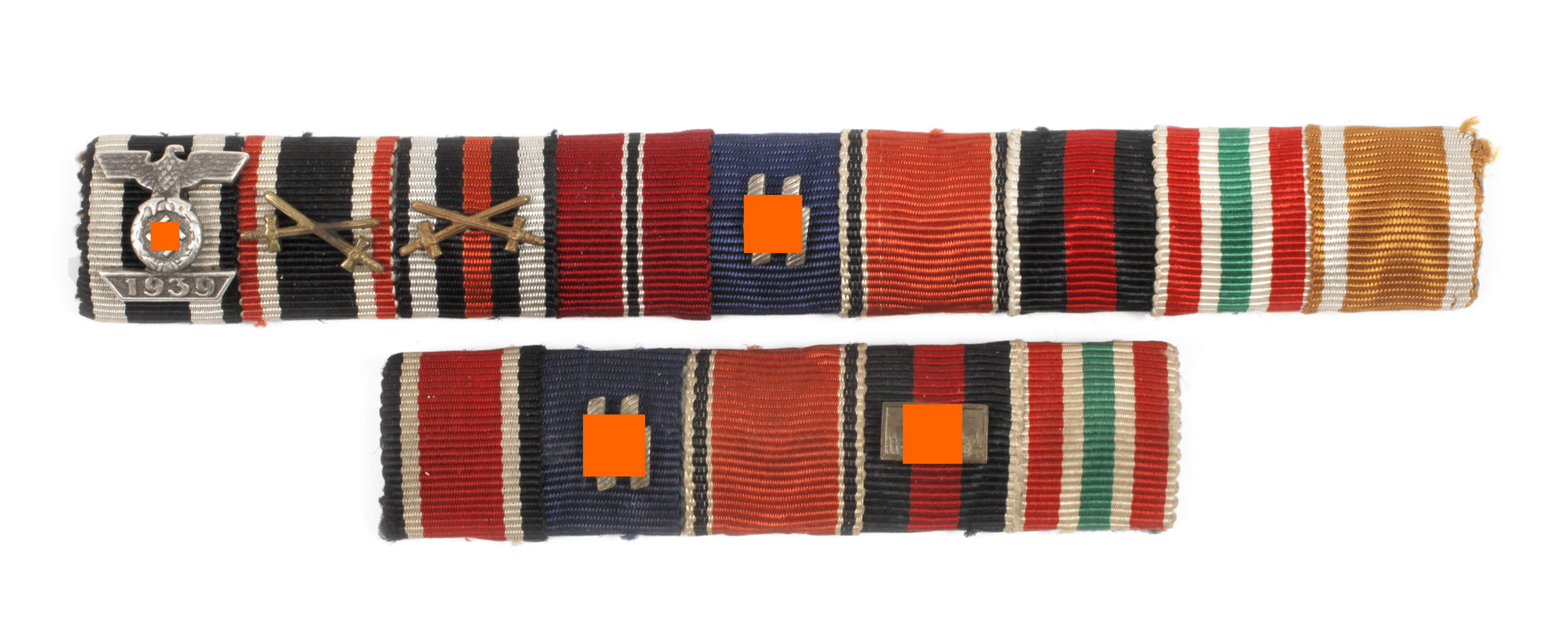 Zwei Feldspangen 2. Weltkrieg