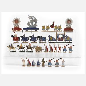 Konvolut Propaganda Zinnfiguren III. Reich