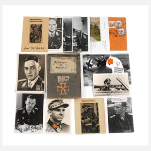 Autographensammlung Ritterkreuzträger