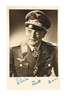 Autograph Oberst Oskar Bauer