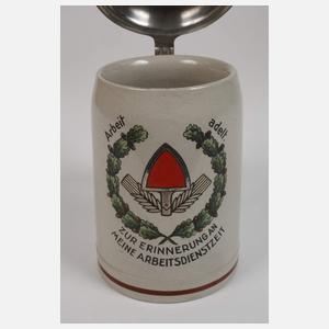 Andenkenkrug Reichsarbeitsdienst