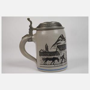 Andenkenkrug Pferdelazarett Sonthofen