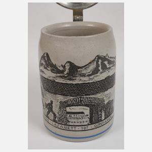 Andenkenkrug Pferdelazarett Sonthofen