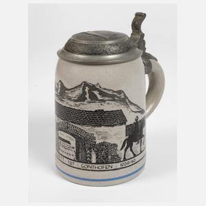 Andenkenkrug Pferdelazarett Sonthofen