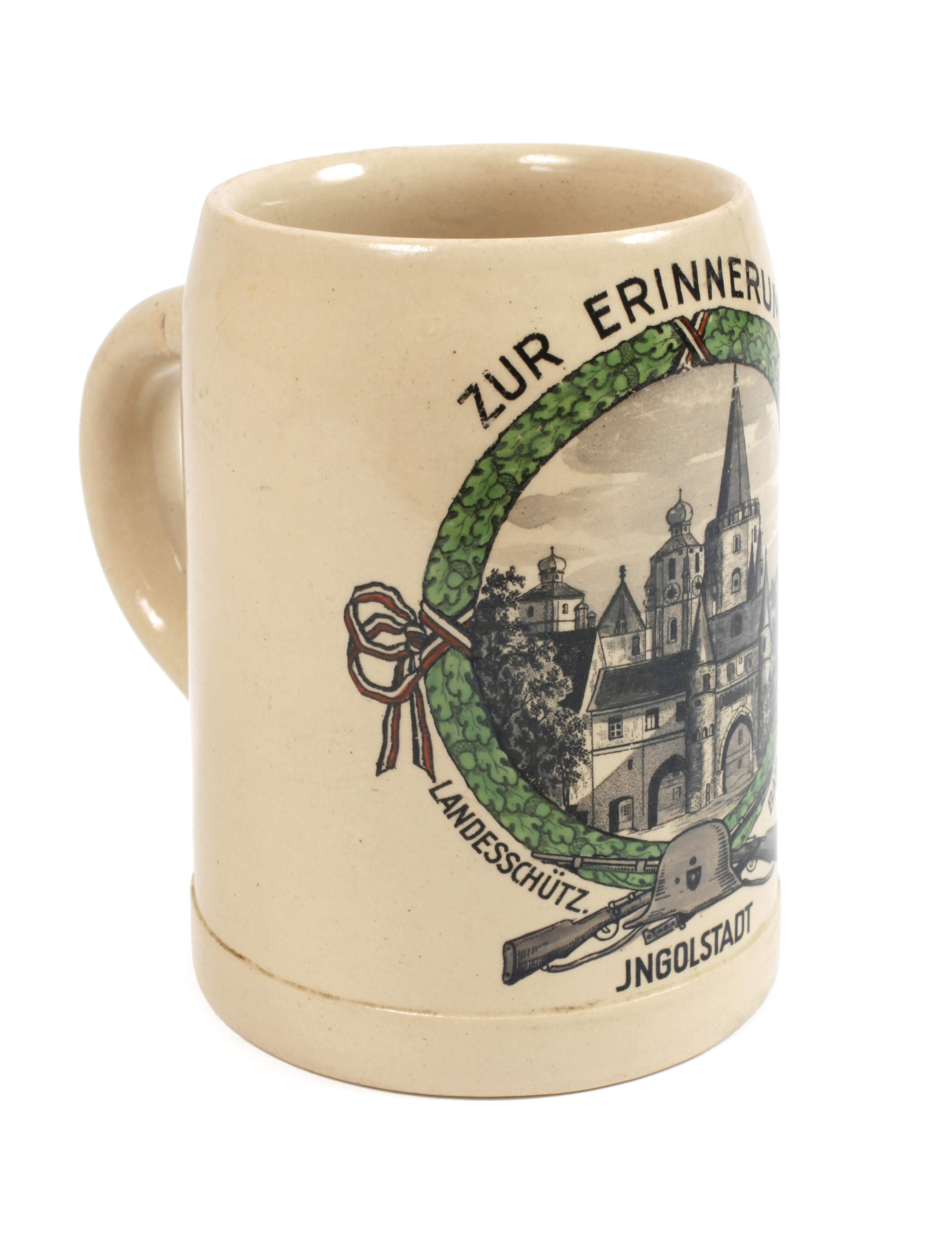 Andenkenkrug Landesschützen Ingolstadt