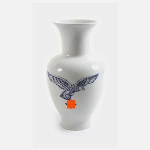 Porzellanvase Luftwaffe