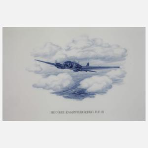 Meissen Serviertablett Luftwaffe 3. Reich